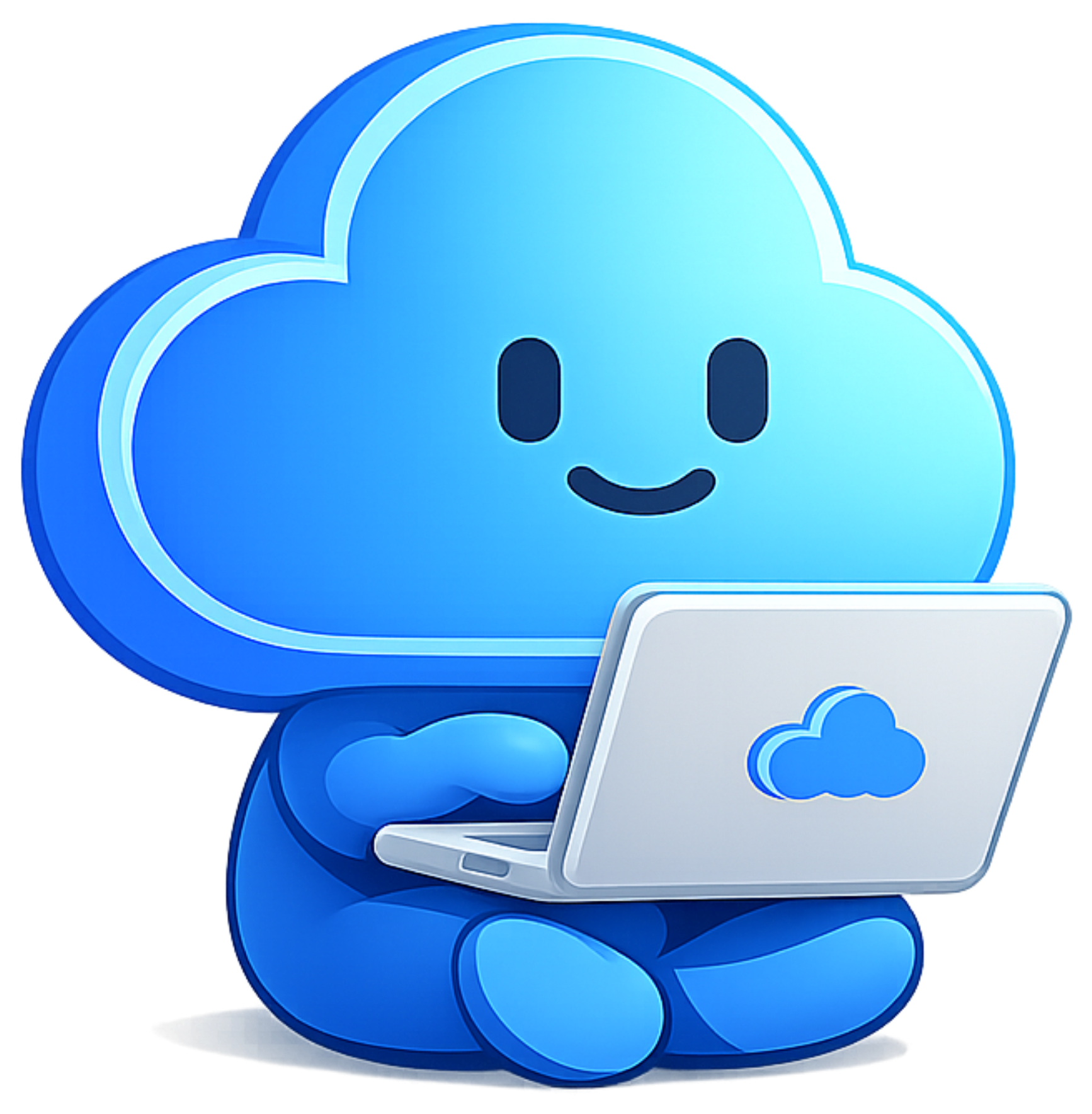 MobilityCloud assistant working on a laptop